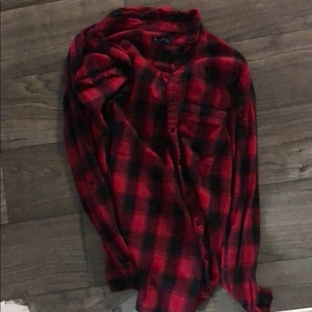 Red and black flannel